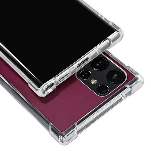 NFL Washington Commanders Large Logo Galaxy S23 Ultra Clear Case