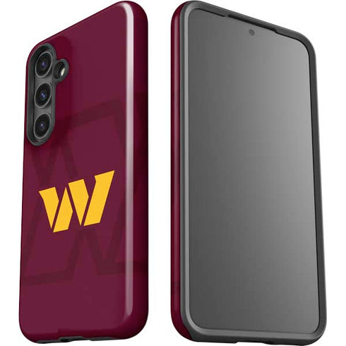 NFL Washington Commanders Large Logo Galaxy S25 Impact Case