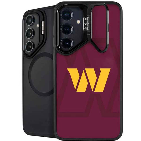NFL Washington Commanders Large Logo Galaxy S25 Kickstand Case