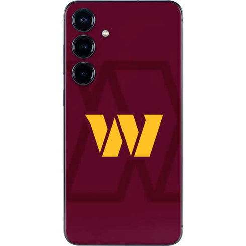 NFL Washington Commanders Large Logo Galaxy S25 Plus Skin