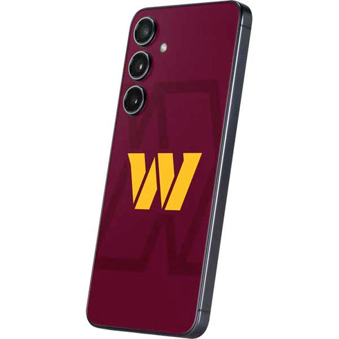 NFL Washington Commanders Large Logo Galaxy S24 Skin