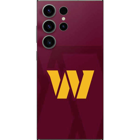 NFL Washington Commanders Large Logo Galaxy S25 Ultra Skin