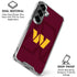 NFL Washington Commanders Large Logo Galaxy S26 Plus Clear Case