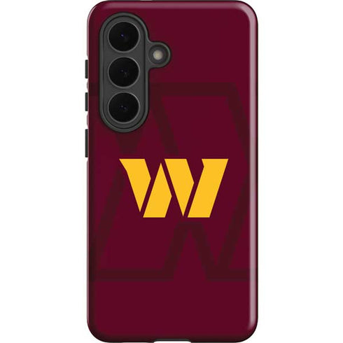 NFL Washington Commanders Large Logo Galaxy S26 Plus Impact Case
