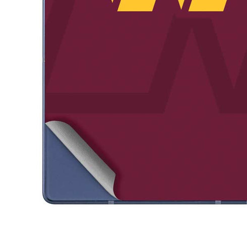 NFL Washington Commanders Large Logo Galaxy Z Fold6 Skin