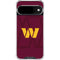 NFL Washington Commanders Large Logo Google Pixel 10 Clear Case
