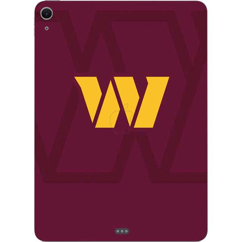 NFL Washington Commanders Large Logo Apple iPad Air Skin