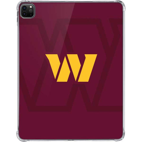 NFL Washington Commanders Large Logo iPad Pro 11in (2024) Clear Case