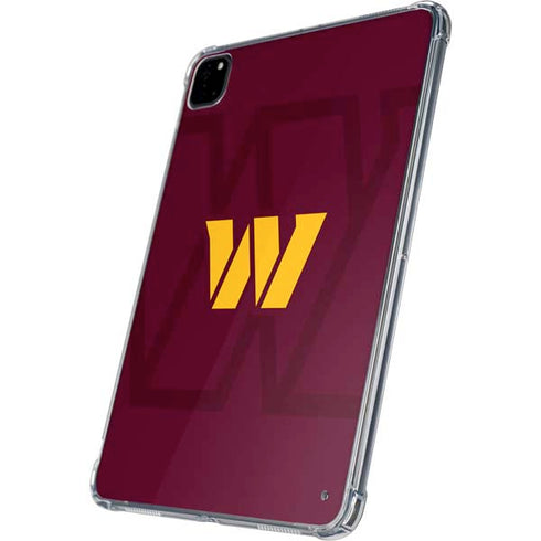 NFL Washington Commanders Large Logo iPad Pro 11in (2024) Clear Case