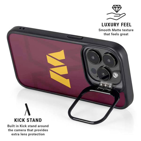 NFL Washington Commanders Large Logo iPhone 13 Pro Kickstand Case