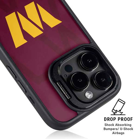 NFL Washington Commanders Large Logo iPhone 13 Pro Kickstand Case