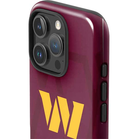 NFL Washington Commanders Large Logo iPhone 16 Pro Max Impact Case