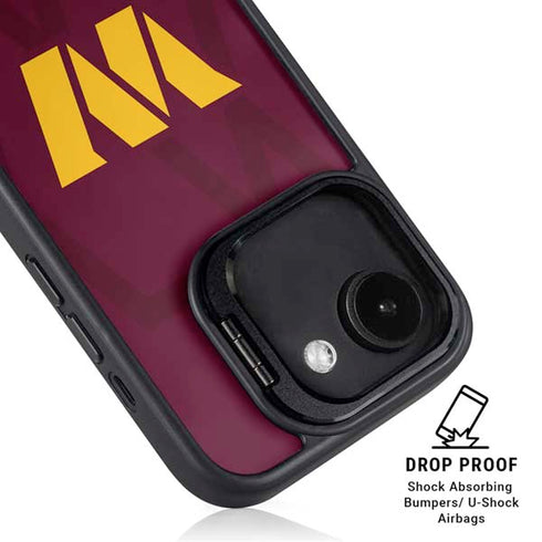 NFL Washington Commanders Large Logo iPhone 16e Kickstand Case