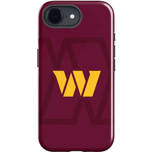 NFL Washington Commanders Large Logo iPhone 16e Impact Case
