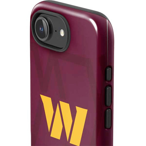 NFL Washington Commanders Large Logo iPhone 16e Impact Case