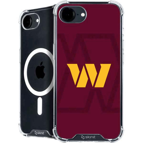 NFL Washington Commanders Large Logo iPhone 16e MagSafe Case