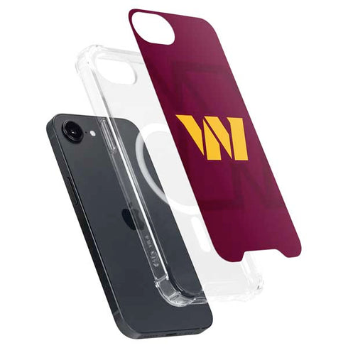 NFL Washington Commanders Large Logo iPhone 16e MagSafe Case
