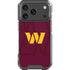 NFL Washington Commanders Large Logo iPhone 18 Pro Clear Case