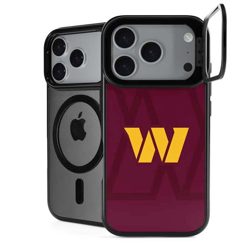 NFL Washington Commanders Large Logo iPhone 18 Pro Kickstand Case
