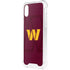 NFL Washington Commanders Large Logo iPhone XS Clear Case