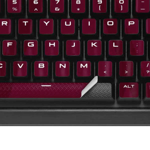 NFL Washington Commanders Large Logo K95 RGB PLATINUM Mechanical Gaming Keyboard Skin