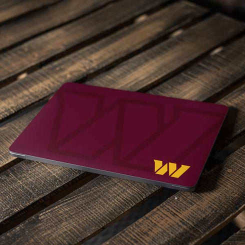NFL Washington Commanders Large Logo Apple MacBook Air Skin