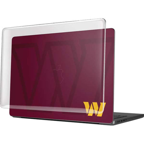 NFL Washington Commanders Large Logo MacBook Pro 14in (2021-24) Case plus Skin