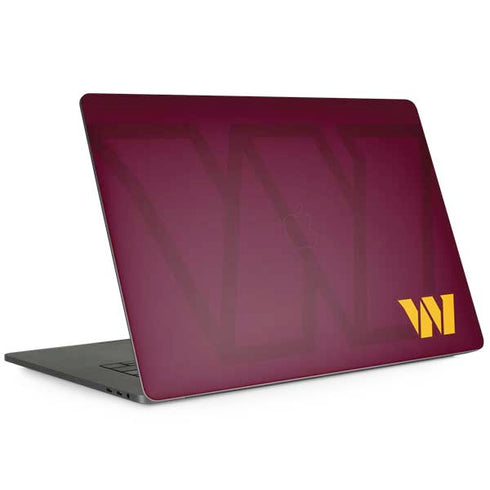 NFL Washington Commanders Large Logo MacBook Skins