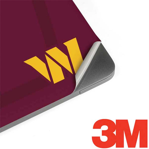 NFL Washington Commanders Large Logo MacBook Skins