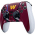 NFL Washington Commanders Large Logo PS5 DualSense Edge Pro Controller Skin