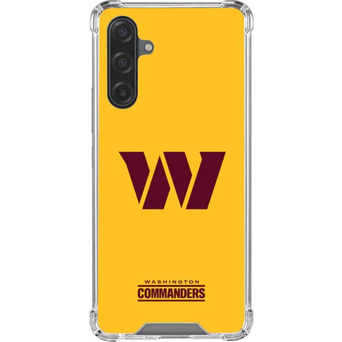 NFL Washington Commanders Logo Galaxy A17 Clear Case