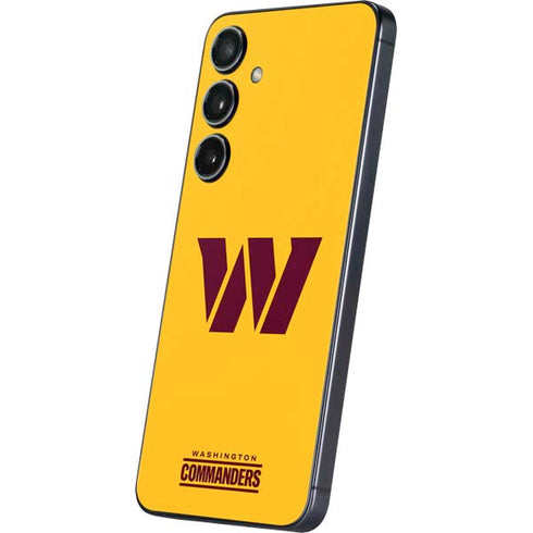 NFL Washington Commanders Logo Galaxy S25 Skin