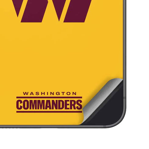 NFL Washington Commanders Logo Galaxy S25 Skin