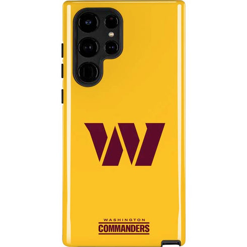 NFL Washington Commanders Logo Galaxy Cases