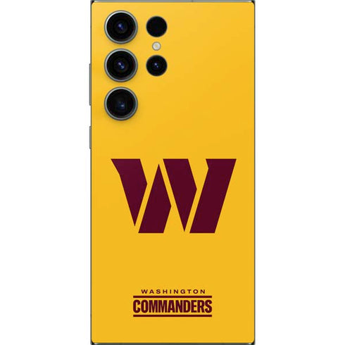 NFL Washington Commanders Logo Galaxy S25 Ultra Skin