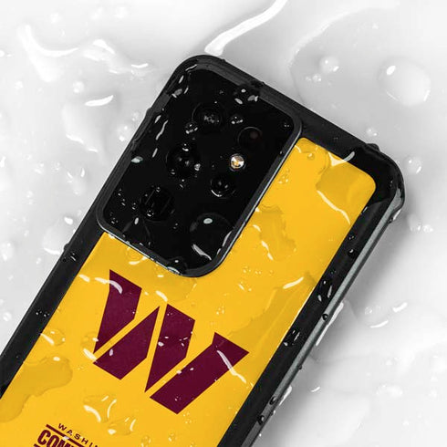NFL Washington Commanders Logo Galaxy S24 Ultra Waterproof Case
