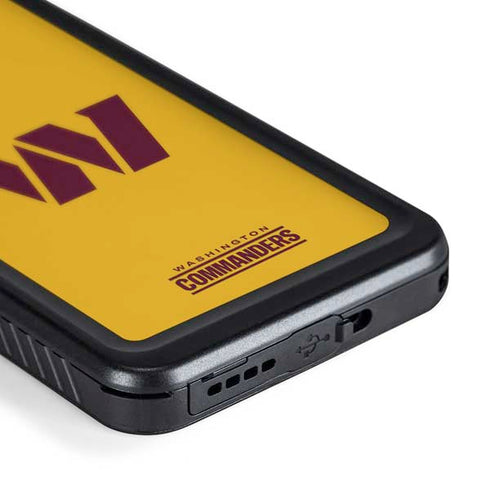 NFL Washington Commanders Logo Galaxy S24 Waterproof Case
