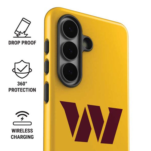NFL Washington Commanders Logo Galaxy S26 Impact Case
