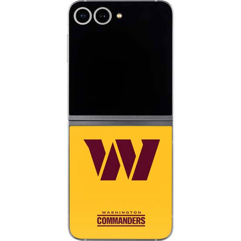 NFL Washington Commanders Logo Galaxy Z Flip6 Skin