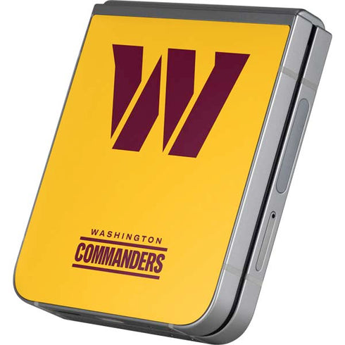 NFL Washington Commanders Logo Galaxy Z Flip6 Skin