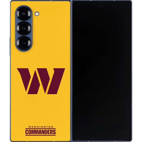 NFL Washington Commanders Logo Galaxy Z Fold6 Skin
