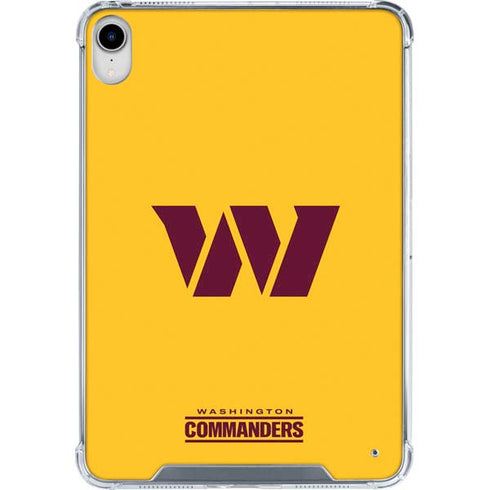 NFL Washington Commanders Logo iPad 11th Gen (2025) Clear Case