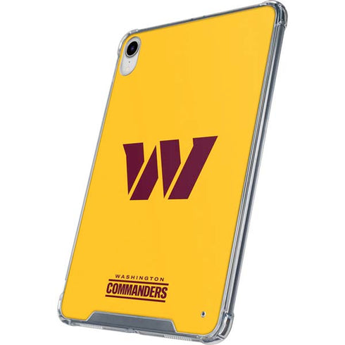 NFL Washington Commanders Logo iPad 11th Gen (2025) Clear Case