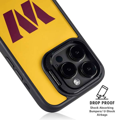 NFL Washington Commanders Logo iPhone 14 Pro Max Kickstand Case