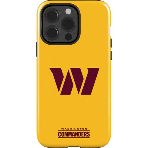 NFL Washington Commanders Logo iPhone 15 Pro Impact Case