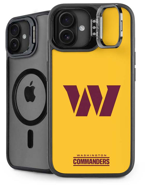 NFL Washington Commanders Logo iPhone 16 Kickstand Case