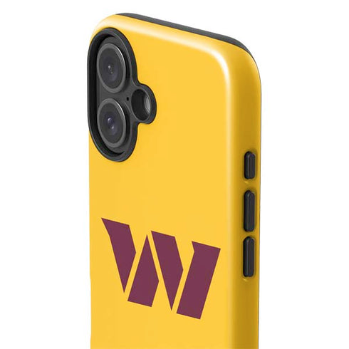 NFL Washington Commanders Logo iPhone 16 Plus Impact Case