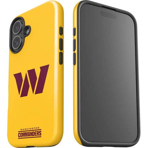 NFL Washington Commanders Logo iPhone 16 Plus Impact Case