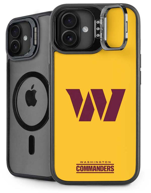 NFL Washington Commanders Logo iPhone 16 Plus Kickstand Case