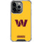 NFL Washington Commanders Logo iPhone 16 Pro Max Clear Case